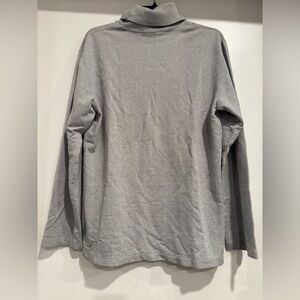 Agnes B Homme Turtleneck Basic Minimalist Cotton Sweater Size M